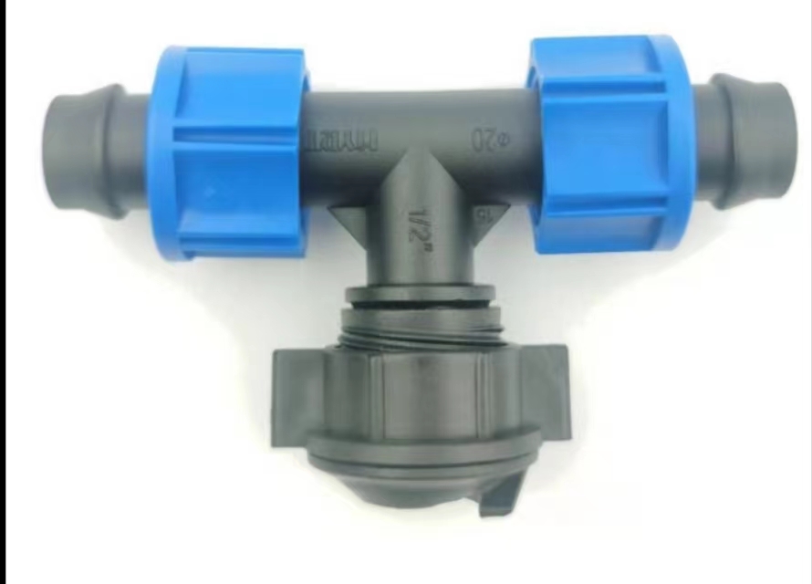 Conector de Tres Vías con Bloqueo para Cinta de Goteo image 26