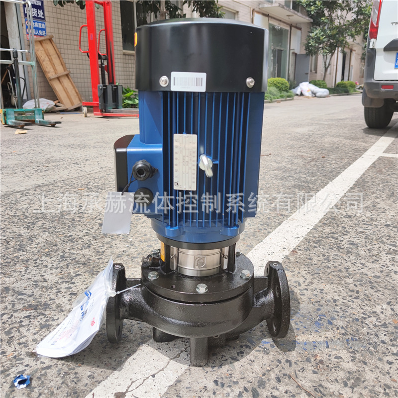 南水泵方TD150-40G/4立式管道离心单级单吸工业金属泵 热水循环泵