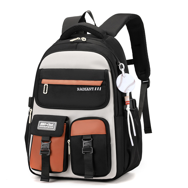 Mochila escolar de estudiantes de secundaria transfronteriza, mochila de estudiantes universitarios anti-derramamiento de alta capacidad para mujeres.