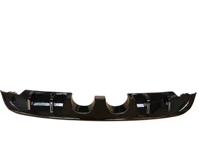 Suitable for 09-13 Golf 6 Rear Lip Ordinary High 6 Modified R20 Medium Exhaust Rear Lip Encircling Flow (Big Surrounded) - bright-black-back-lip