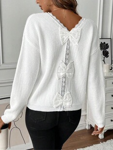 Y 88148 French Bow Sweater ���������Yë�� �羳���R�d�W��
