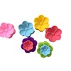 Three dimensional silica gel acrylic mold flower-shaped, 5cm