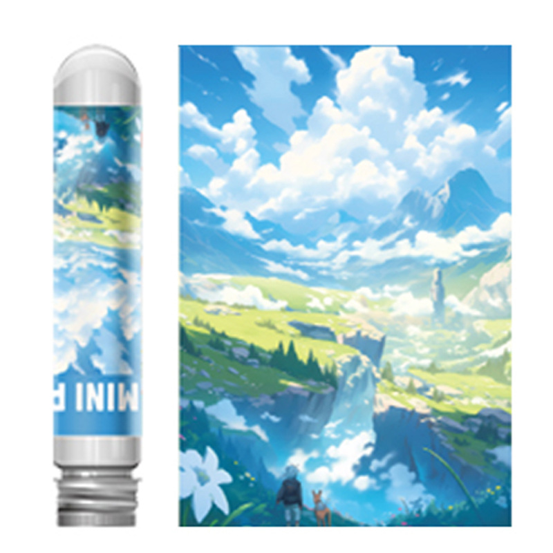 Mini tubo de ensayo rompecabezas adulto 150 unidades papel conveniente juguetes educativos para niños paisaje regalo cumpleaños creativo