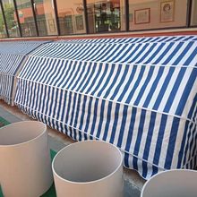 雨篷遮陽蓬雨棚法式蓬手拉蓬窗戶伸縮蓬陽台棚西瓜蓬幼兒園雨罩