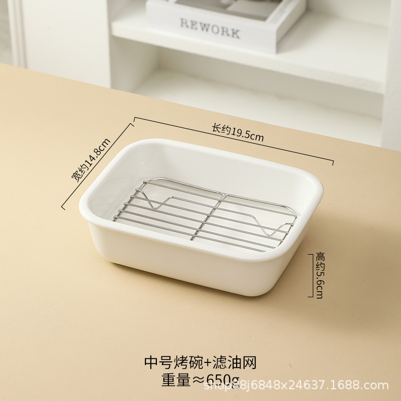 ドロップシッピング家庭用セラミック蒸しボウル正方形ボウル電気蒸し器特別な蒸し野菜蒸し卵ボウルスナックスナックボウルスナックボウル|undefined