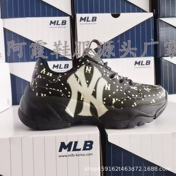 MLB, обувь, спортивные высокие кроссовки для мужчин и женщин платформа