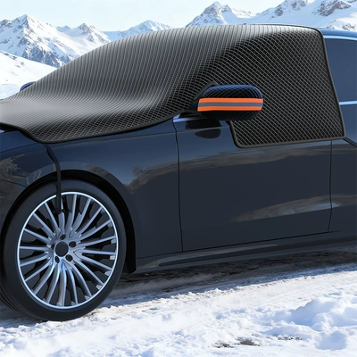Car Front Sunshade, Enlarged | Car snow shield