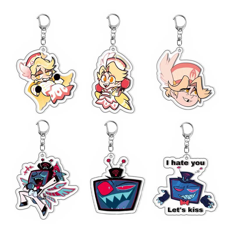 Hell Inn – Erica Hanningsson Acrylic Keychain, Anime Merchandise, In Stock Hell Inn – Erica Hanningsson Acrylic Keychain, Anime Merchandise, In Stock