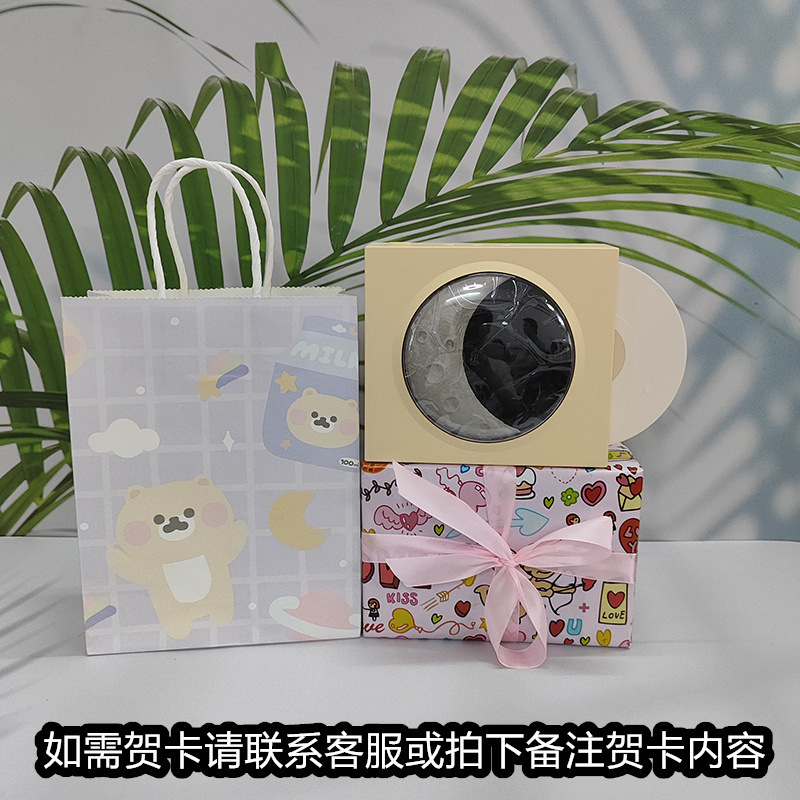 レトロな黒ゴムレコード機bluetoothスピーカーtfカード音楽bluetoothオーディオusb充電月時計星空灯|undefined