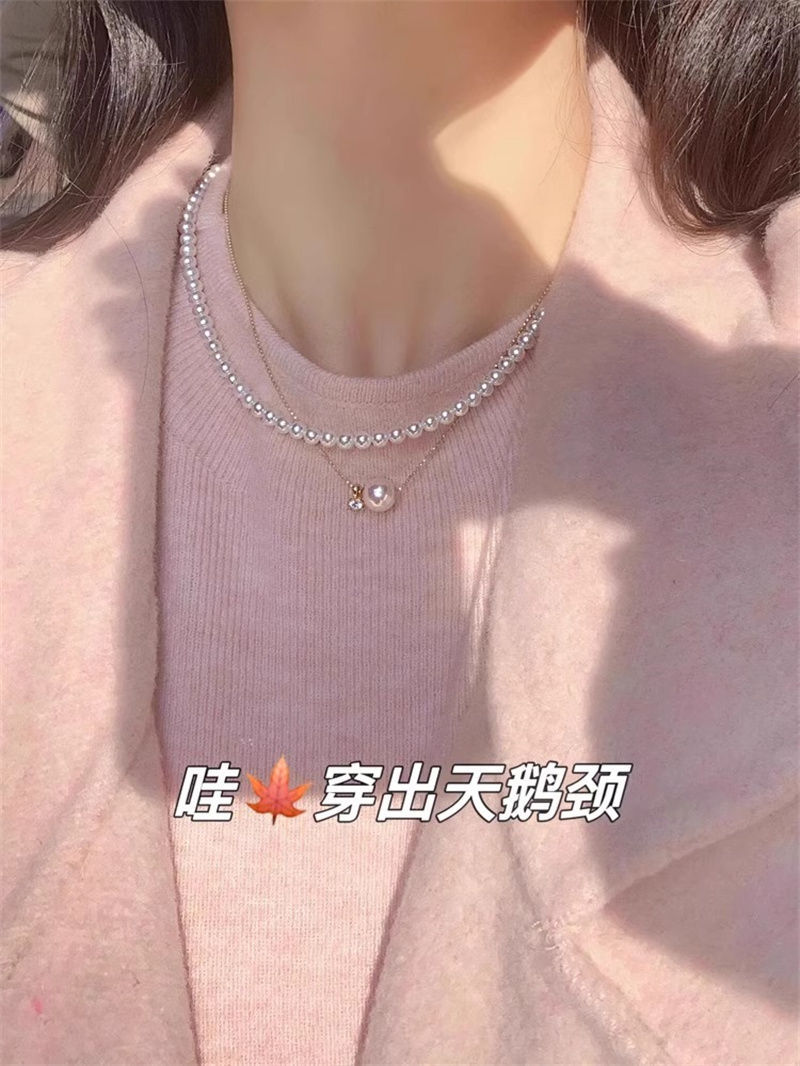 修身又好穿!呢子大衣内搭半高领针织衫女秋冬长袖毛衣打底衫上衣