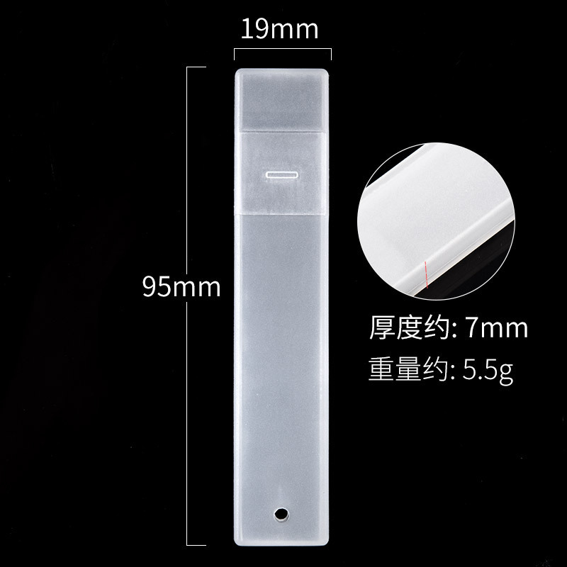 纳米玻璃锉打磨抛光磨砂条指甲锉盒装透明美甲修型搓条工具现货|undefined