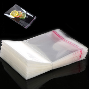100Pcs Transparent Self-Sealing Jewelry Accessories Candy