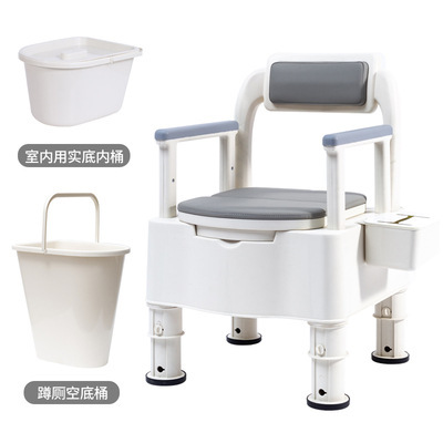 Ancianos cama familiar inodoro anciano inodoro mujeres embarazadas Silla de baño cama de enfermería inodoro desodorante