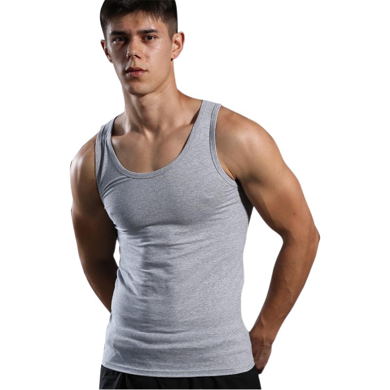 Chaleco de algodón para hombre de 3 piezas 1 a 1 hilo fino elástico chaleco blanco 40 Chaleco de hombre en forma de I entrega de una pieza