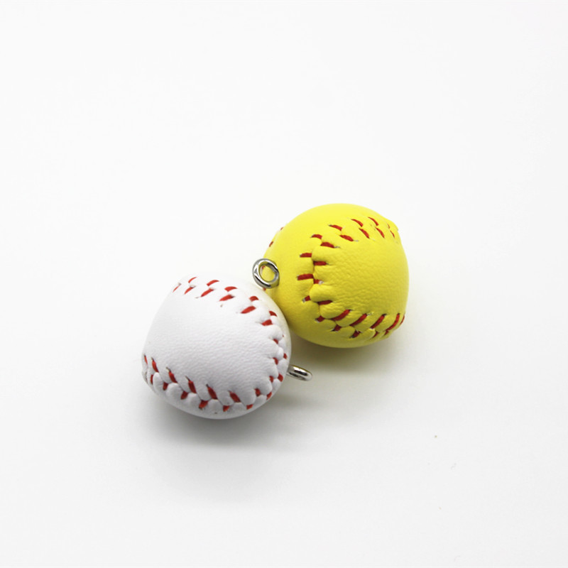 Mini Baseball Keychain Pendant Accessories Softball Baseball Small Accessories Yiwu Small Commodities Market Wholesale Craft Gifts