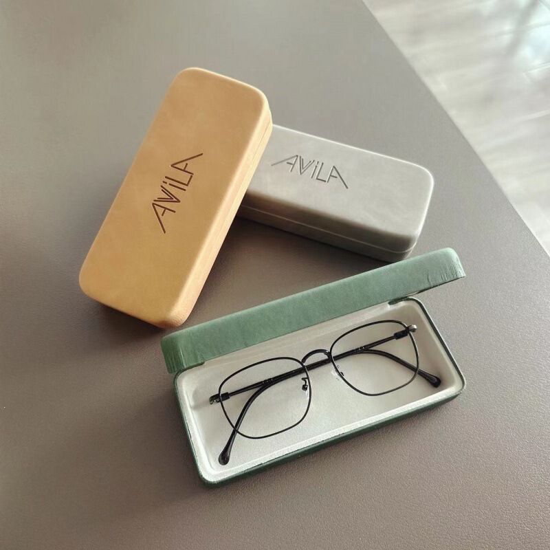 Fashionable Sunglasses Case for Women, Non-Prescription Glasses, Myopia Glasses, Reading Glasses, Glasses Bag, Lens Cloth, Children's Sunglasses