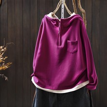 秋冬新款卫衣女新款德绒撞色拼接洋气时尚半拉链套头上衣女装