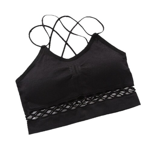 Summer strapless bra with cushioned cups, non-slip, prevents spillage, can be worn as a top or under clothing.
