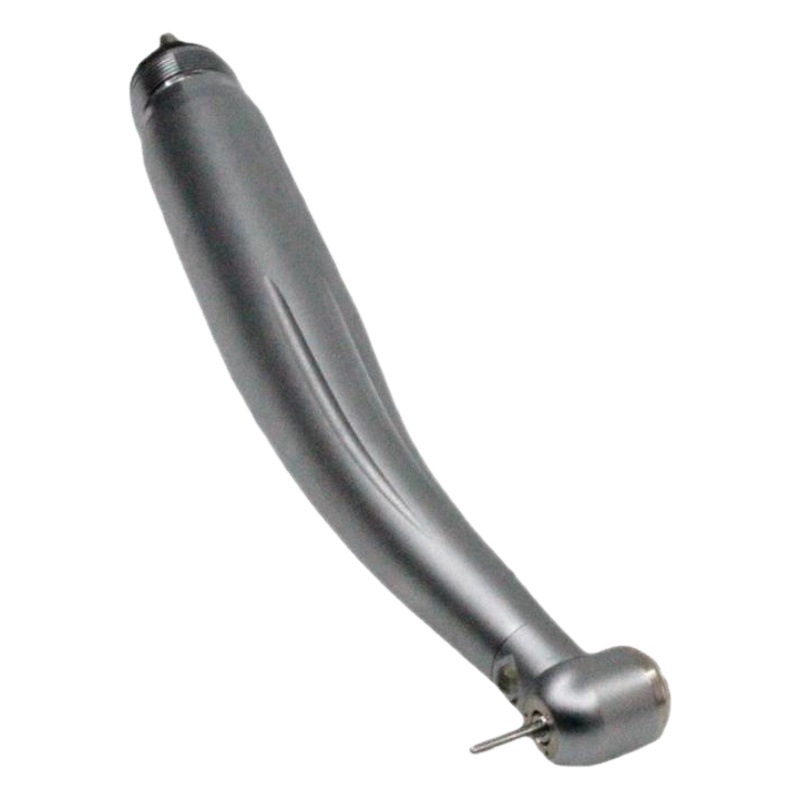 Turbina dental de alta velocidad con luz, extractor de agujas, tipo pulsador, pulverización de tres puntos de 4 orificios, protección de encías, antibacteriana