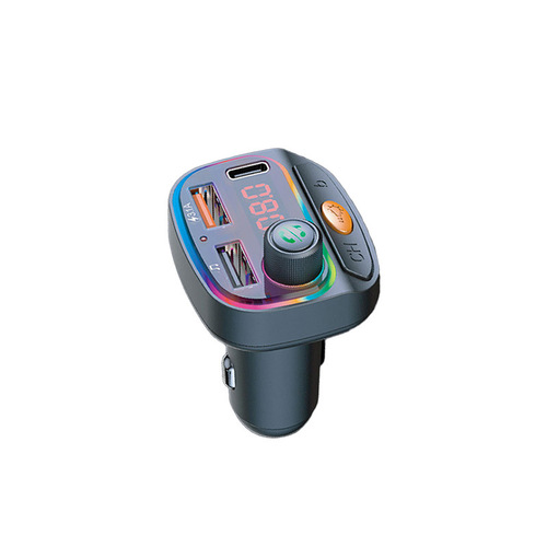 C14 Car Bluetooth MP3 Car Bluetooth Hands-Free Type-C PD+QC 3.0 Fast Charging Function Car FM Transmitter