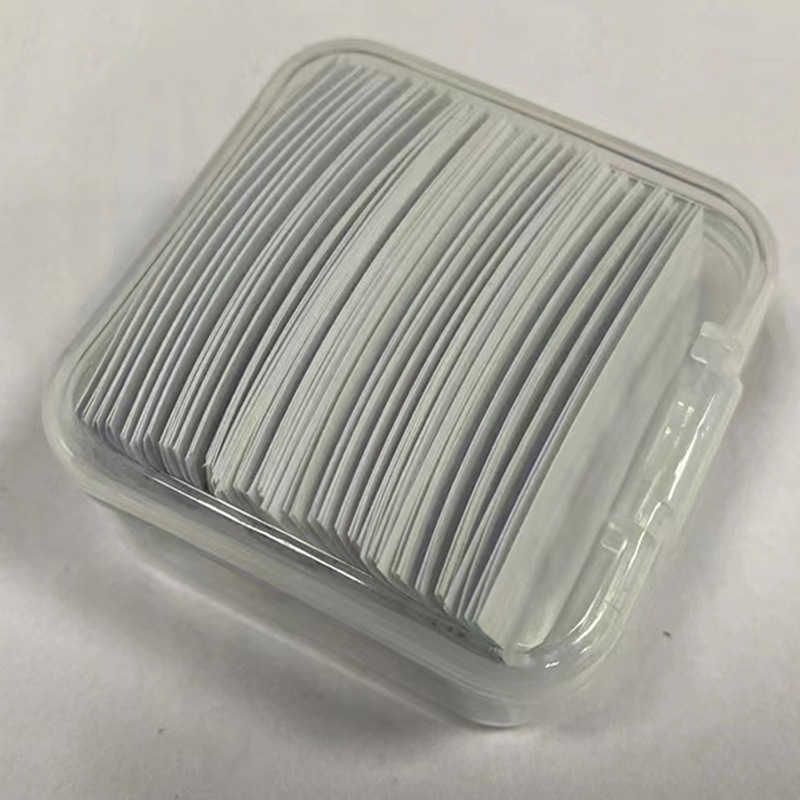 Tira adhesiva de gelatina autoadhesiva sin pegamento tira adhesiva de pestañas postizas sensible a la temperatura tira adhesiva suave y pegajosa