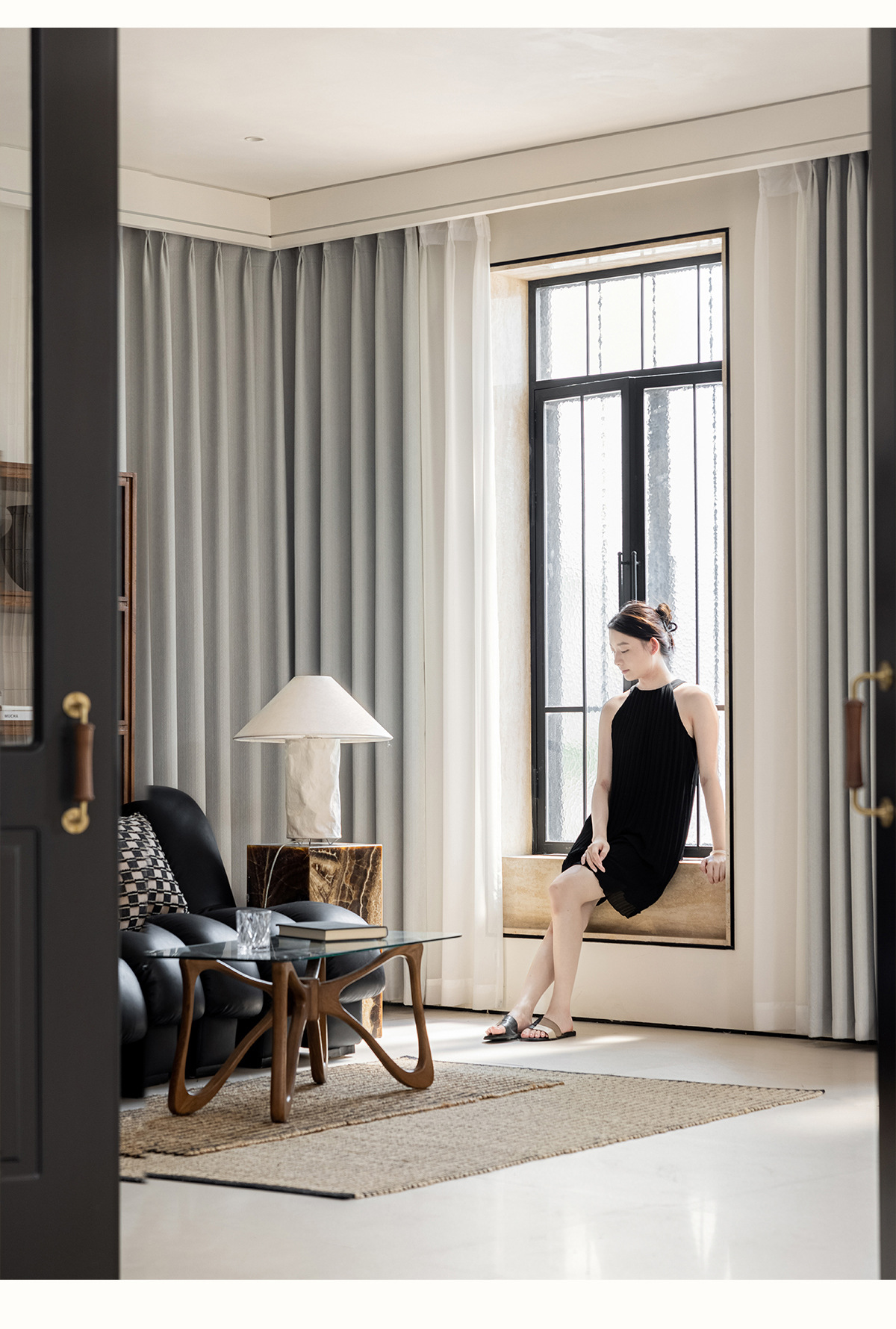 Maßgefertigte Moderne Weizenähren-Jacquard Chenille Creme Vorhänge für Wohnzimmer Esszimmer Schlafzimmer Fensterdekoration Luxuriöser Tüll Elegant – Detail 33
