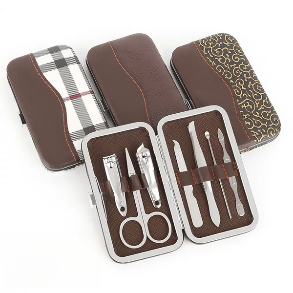 Nail Clippers suit 7-piece set factory direct supply home beauty manicure manicure tools travel portable manicure suit