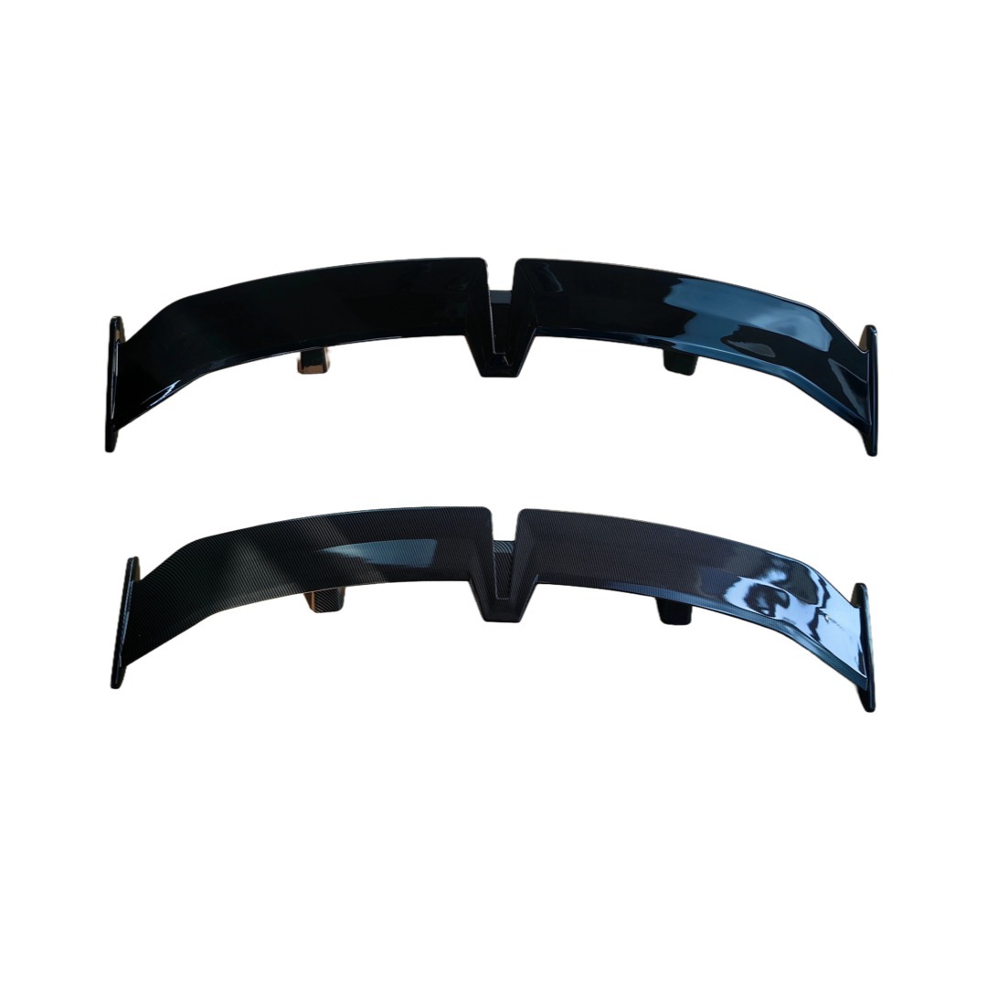 Universal Sedan Rear Wing Pro Style Abs Material Perforated Installation Rear Spoiler Wind Wing Decorative Accessory