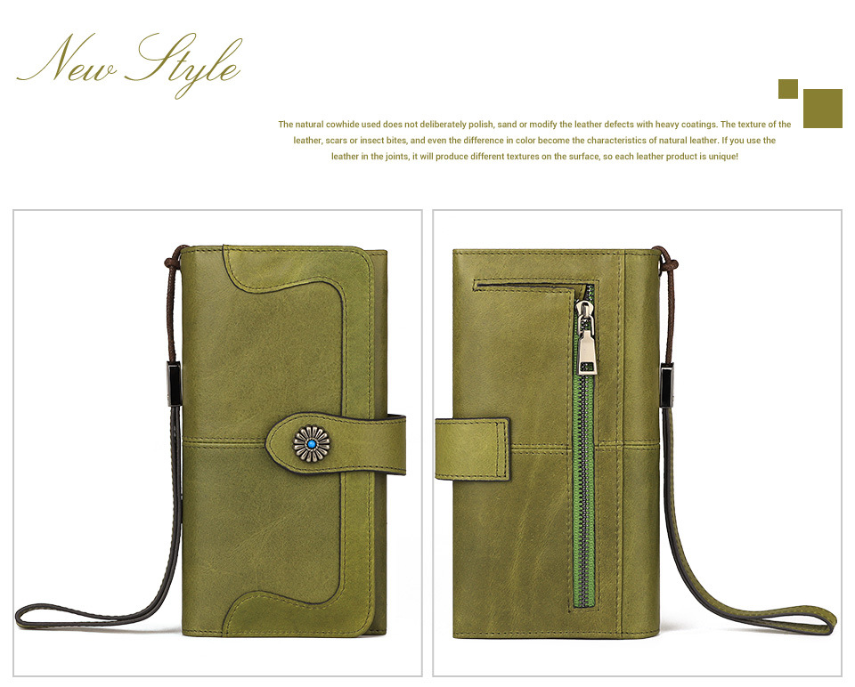 Elegant Green Wallet