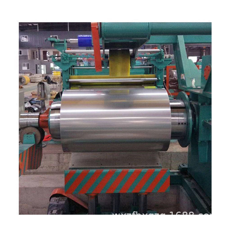 SUS201双镜面覆膜钢带 201半硬不锈钢卷材分条 鼎信J4高铜拉伸料