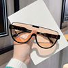 Fashionable brand sunglasses, retro mask, Korean style, European style, internet celebrity, fitted