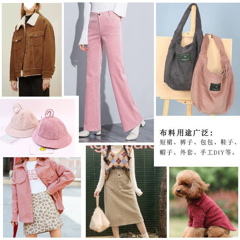 Corduroy cloth, velvet jacket, shirt, bib, sofa, hair locks