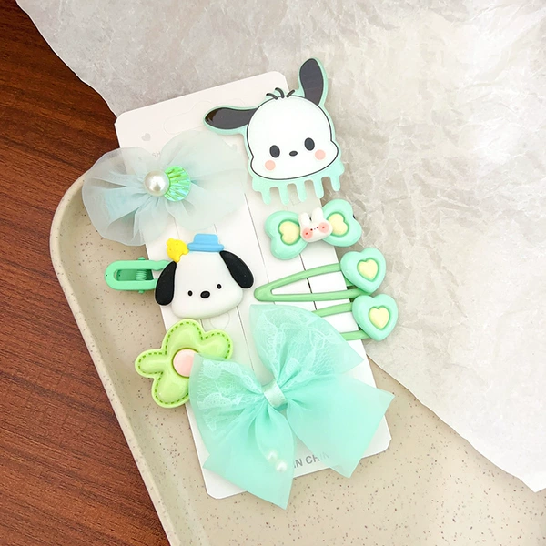 Green set, 8 pieces