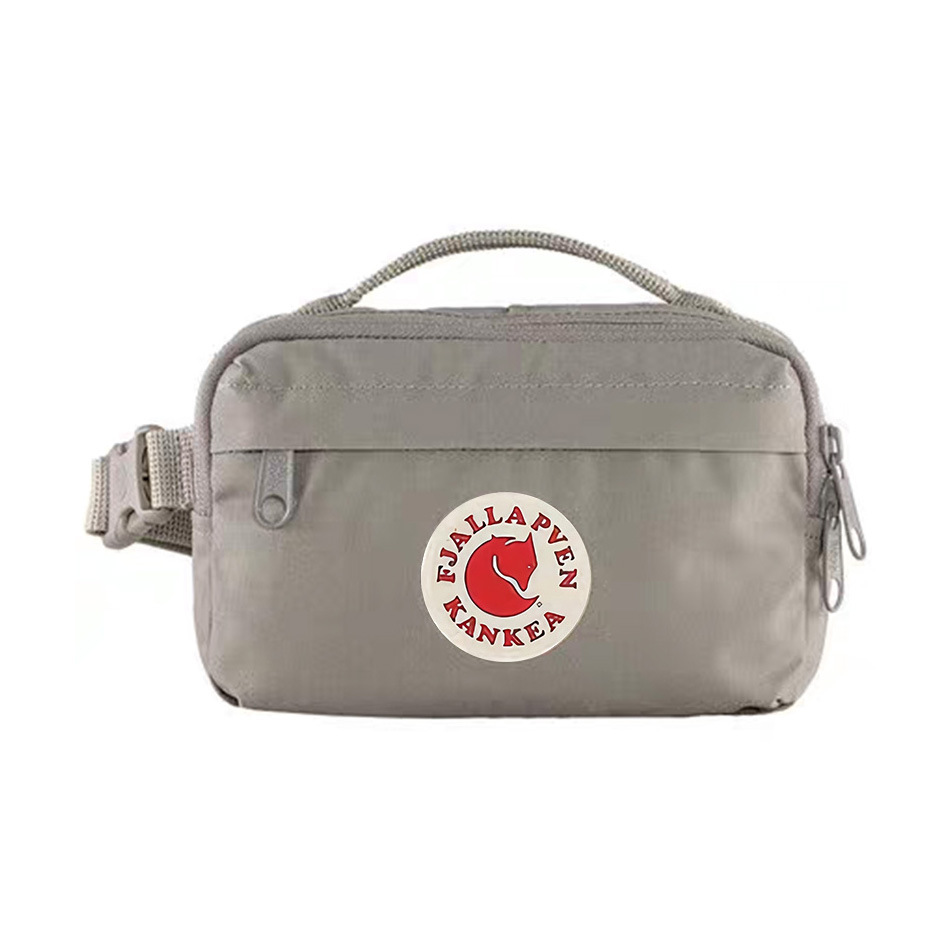 Bolsa de hombro ligera de moda ártica versátil mini bolso de zorro deportivo bolso de cintura portátil bolso de pecho. desnudo