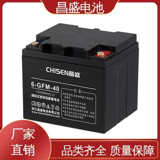 昌盛 6-GFMJ-40 eps应急电源 铅蓄电池 太阳能 现货速发