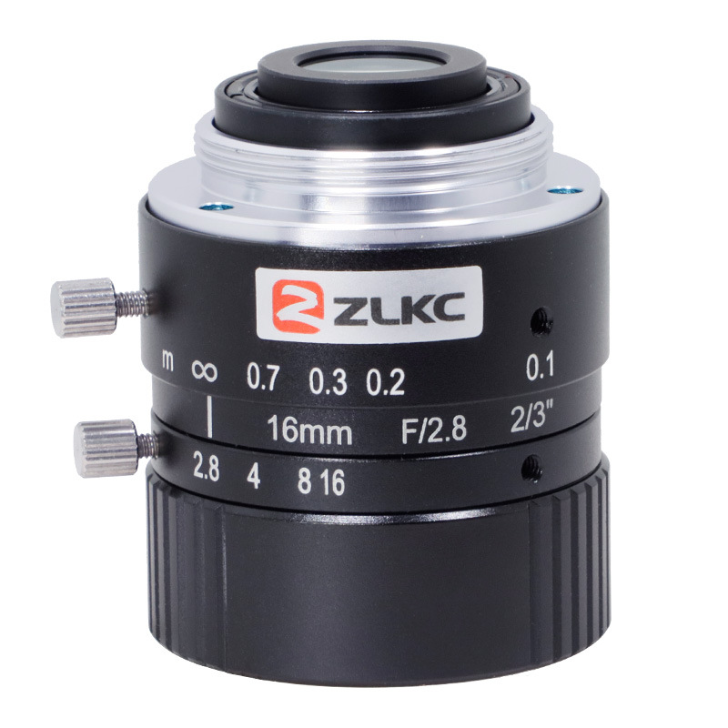 ZLKC�����ƴ�16mm��ҵ��ͷLM1628MP8�ͻ���800��2/3"�����Ӿ���ͷ