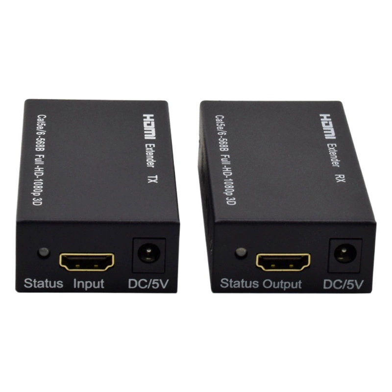 Оптовый удлинитель HDMI 60 м модернизировал RJ45 до усилителя расширения сигнала передачи сети HDMI