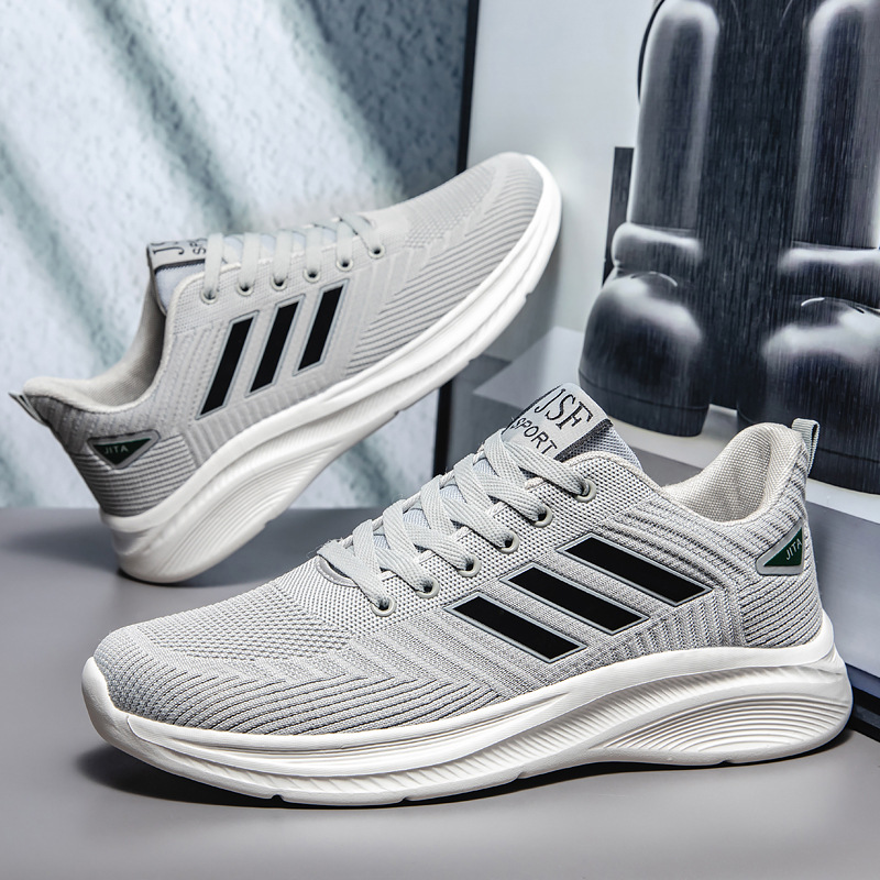 2025 nuevos zapatos de hombre de tamaño 45 - 48 de moda zapatos de malla transpirables zapatos deportivos casuales zapatos de moda