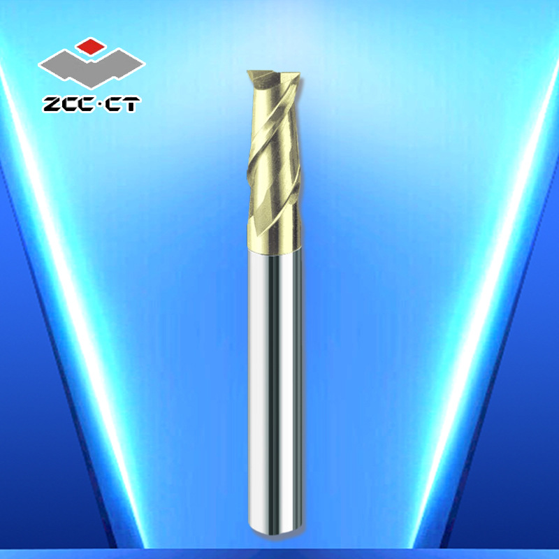 ZCC.CT株洲钻石 PML系列 二刃直柄平头立铣刀PML-2FL-D3.0