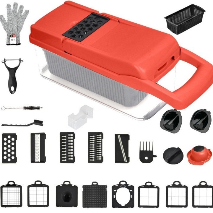 Cortador de verduras multifuncional, artefacto de cocina casera, rallador, rallador, rallador, rallador, rodillo, cortador de verduras