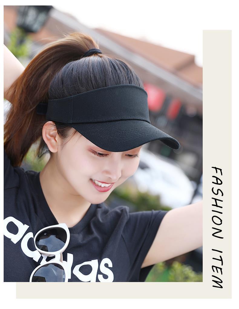 Women's Men's Simple Style Embroidery Solid Color Crimping Sun Hat display picture 1