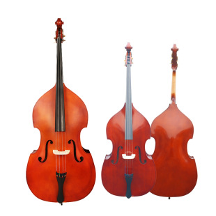 Bright Matte Double Bass Cello Bass Acoustic Solid Wood Beginners Practice Bass 4/4
