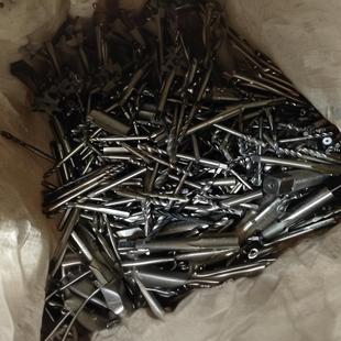 Changping Waste Tungsten Steel Drill Bit High Price Recycling Hengli Recycling Waste Tungsten Steel Milling Cutter Stone Row Waste Tungsten Steel Rod Recycling