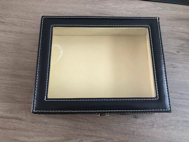 Wholesale jewelry packaging box leather exquisite multi-size jewelry gift box multi-functional hand gift box packaging box