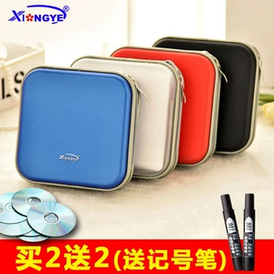 Free Shipping Large-Capacity Disc Storage Box Cd Set of 40 Discs Disc Bag Disc Holder Dvd Case Car Cd Box