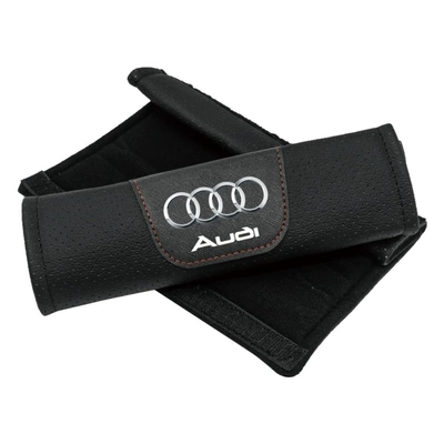 Anti-Wear, Cross-Border Hot-Selling Car – Seat belt shoulder pad - audi-black-1-pair