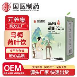 国医制药乌梅荷叶饮升级款抖音爆款乌梅山楂荷叶茶代发乌梅山楂茶