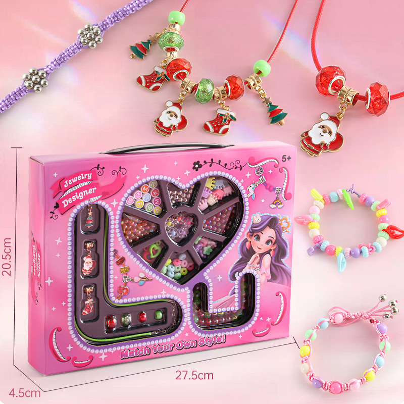 Diseño de joyería, abalorios DIY, regalos exquisitos, juguetes hechos a mano para niños, regalos de cumpleaños para niñas, pulseras, collares