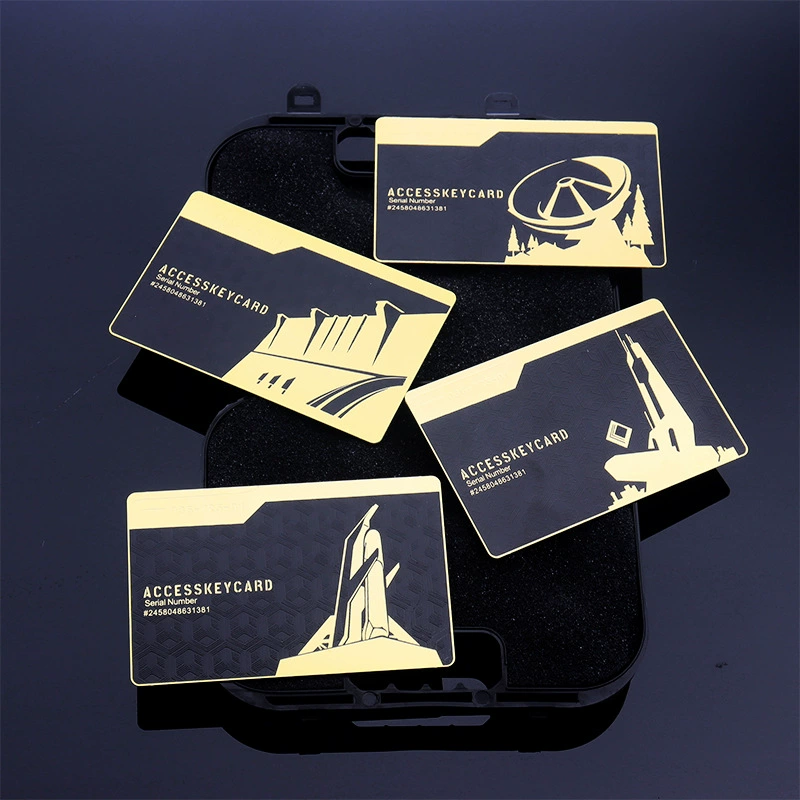 Версия Seiko, металлическая карта Delta Room, ключ-карта, внешний NFC-чип, игровая периферийная карта, игрушка