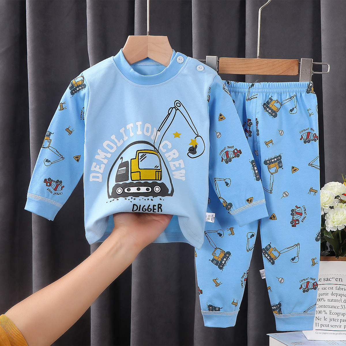 Children's cotton autumn set